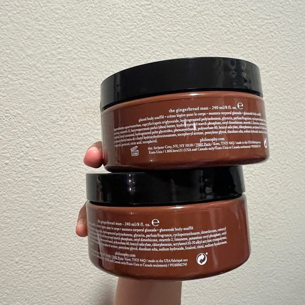 2X Philosophy the Gingerbread Man Glazed body soufflé 8 Oz